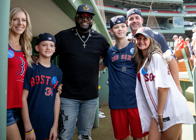 A day to build a dream on: Middleboro teen visits Fenway with Ortiz