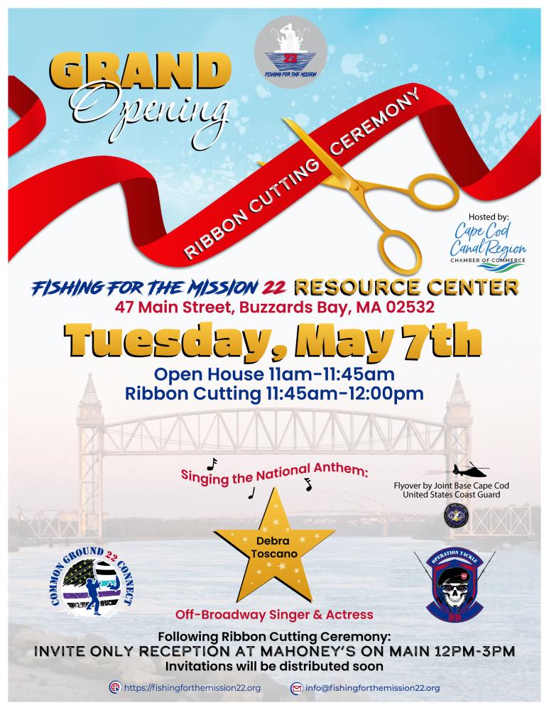 Grand Opening: Fishing for the Mission 22 Veterans Service Resource Center