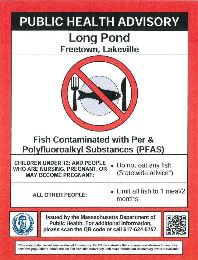 Read more about the article PFAS levels make fish in Long Pond unfit for consumption