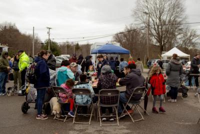 Over the course of the weekend, 8-10,000 people come to the Herring Run Festival. Photo by Anna Milton