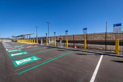 There will be electric vehicle charging locations at each new station. Source: Massachusetts Bay Transportation Authority
