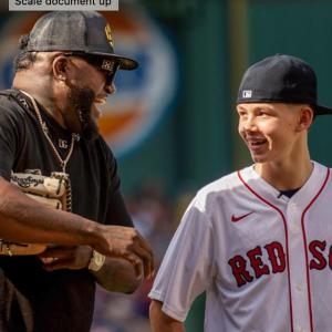 A day to build a dream on: Middleboro teen visits Fenway with