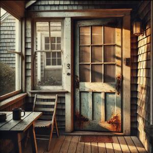 screen door repair Falmouth MA, Cape Cod handyman services, nostalgic home repair Barnstable, screen door fix Sandwich MA, handyman stories Mashpee, Hyannis home maintenance, vintage porch repair Cape Cod, sentimental handyman work MA, old screen door restoration Falmouth, reliable handyman near me Cape Cod