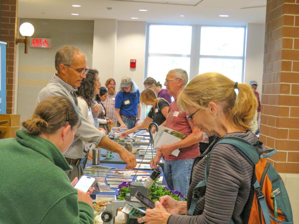 Town Forest Conference attendees and exhibitors at the Middleboro High School Oct. 4. Photos by Grace Roche Town Forest Conference attendees and exhibitors at the Middleboro High School Oct. 4. Photos by Grace Roche