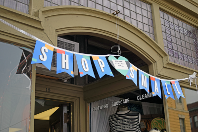 The town of Middleboro was excited to support their small businesses. 