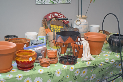 The Oak Point Plant Sale offered a White Elephant.