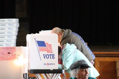 Middleboro voters can vote in person at three polling places, while Lakeville voters have one polling place. File photo