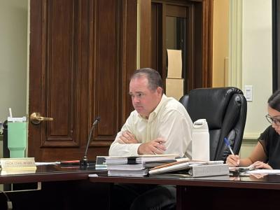Interim Town Manager Joe Perkins' term expires on Sept. 30. Photo by Christian Uva