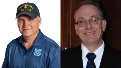 John Gaskey, left, and Mark Townsend, right. File photos