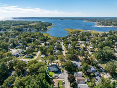 aerial towards Buzzards Bay