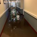 A second picture of the leak at the Lakeville apartment building. Source: Lakeville Fire Department