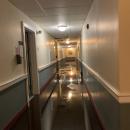 A picture of the leak at the Lakeville apartment building. Source: Lakeville Fire Department