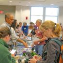 Town Forest Conference attendees and exhibitors at the Middleboro High School Oct. 4. Photos by Grace Roche