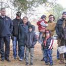 Attendees look on while members of the Historical Society share Lakeville’s veteran history. Photo by Sam Tucker