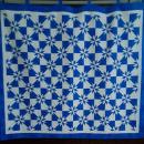 The queen-size quilt, created by a church member, craft fair attendees will have a chance to win. Photo source: Bet Giddings