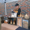 Ahlbin's handed out free samples.