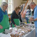 The Lakeville plant sale also had baked goods. 