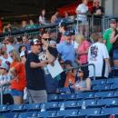 Middleboro fans make their way out of the park. 