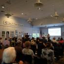packed room Lakeville library