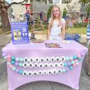 Estelle, 10, raised money from her bracelet sales for Dana Farber Cancer Institute. Submitted photo