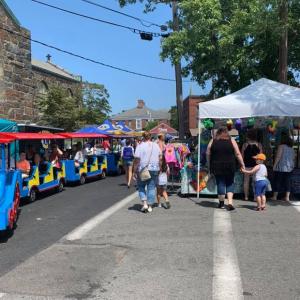 Visitors at a past Fall Market Day
