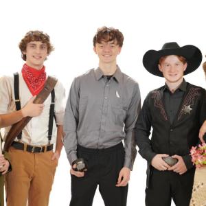 Members of the Hadestown: Teen Edition cast. Photo source: Middleboro High School