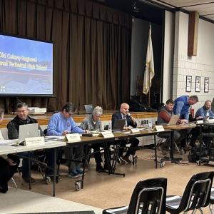 Members of the Old Colony Building Project panel. Photos by Mari Huglin