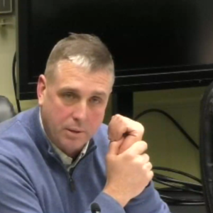 Town Manager James McGrail spoke about Middleboro's new bookkeeping software during a Monday, Jan. 12 meeting. Photo source: MCCAM