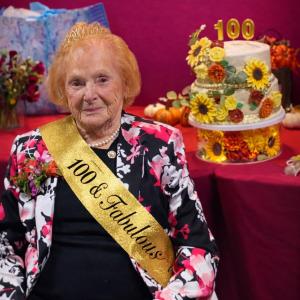 Marjorie A. (Horn) Whittaker, age 100