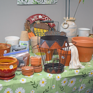 The Oak Point Plant Sale offered a White Elephant.