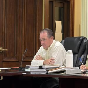 Interim Town Manager Joe Perkins' term expires on Sept. 30. Photo by Christian Uva