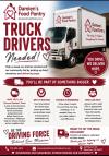 Damien's Pantry Truck Drivers Needed